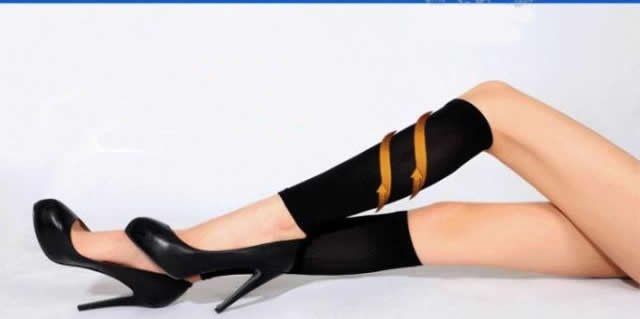 Free Shipping women BEAUTY SHAPE LEG CALF STOVEPIPE Slimming SOCKS BURN FAT WARMER lady fitness shapewear