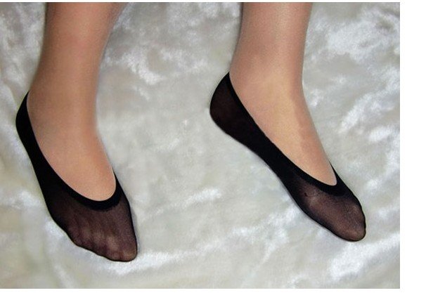 free shipping women black cotton invisible boat socks