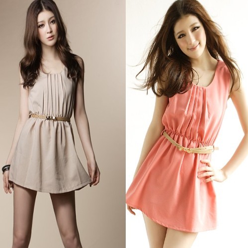 free shipping women fashion 80016 butterfly leather one-piece dress for summer