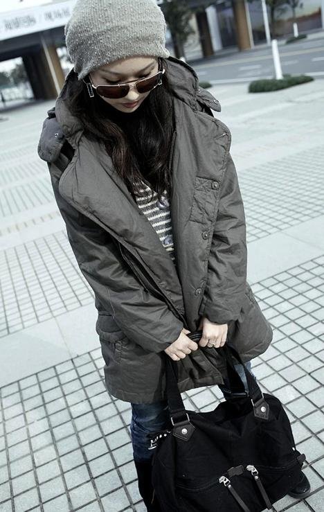 free shipping ! Women in han grows tooling cotton-padded clothes upset coat