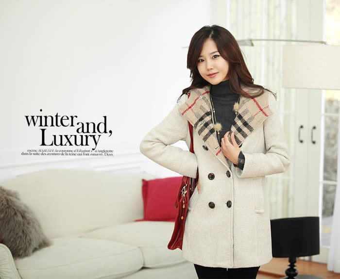 Free shipping women jacket wool coats hooded cotton outerwear winter trench coat outdoor jacket graceful ladies fashion clothes