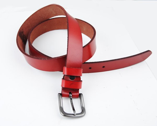 free shipping  women/men alloy buckle genuine leather belt,lady genuine leather belt for woman