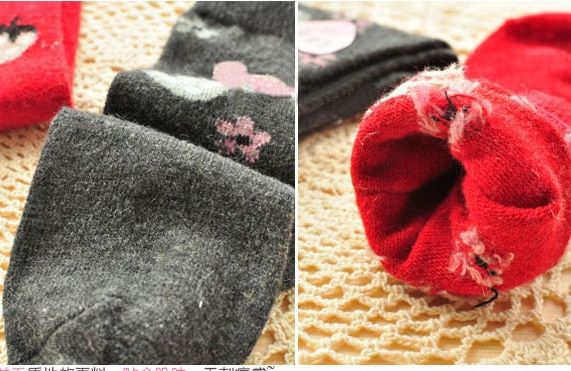 free shipping women Rabbit wool socks high quality 5 designs 20 colors good choices winter gift