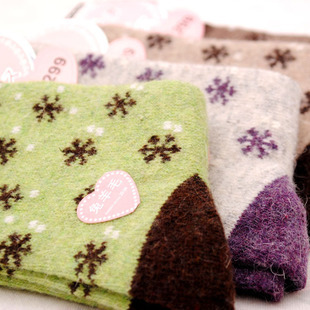 Free shipping Women rabbit wool socks warm autumn and winter thick socks