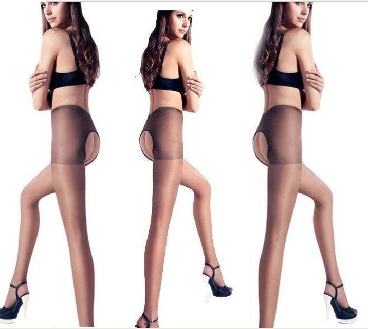 Free Shipping Women's Black Tights Sexy Pantyhose  Silk Stocking