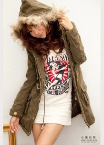 Free shipping  women's coats winter warm long coat jacket clothes wholesale  ladies' coat