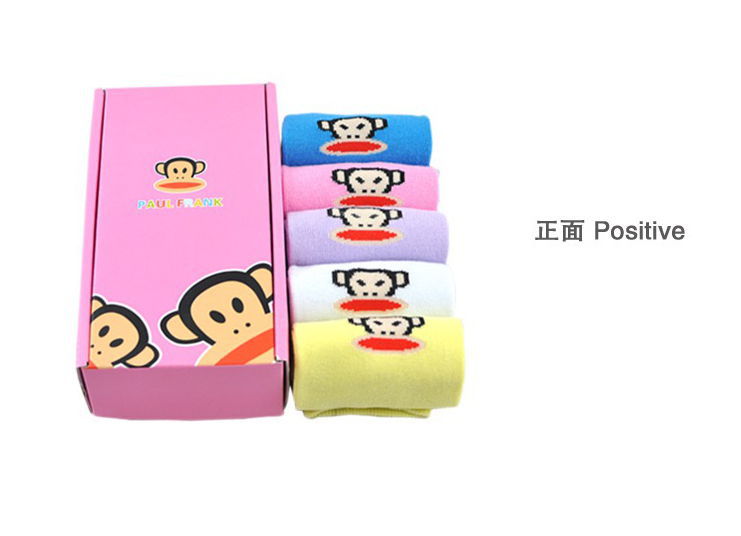 Free shipping women's cotton monkey series weekly sox creative weekly socks best for gife high quality wholesale/retail