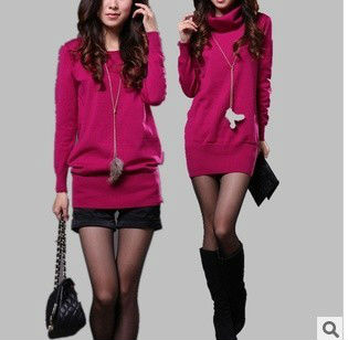 Free Shipping Women's cotton sweater lady's South Korean loose style sweater fashion shirt wholesale S01005