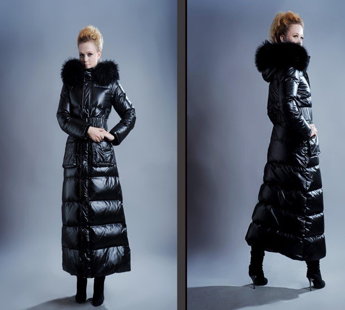 Free shipping,women's down coat,top quality large fur collar,winter overcoat,warm downcoat,Europe design