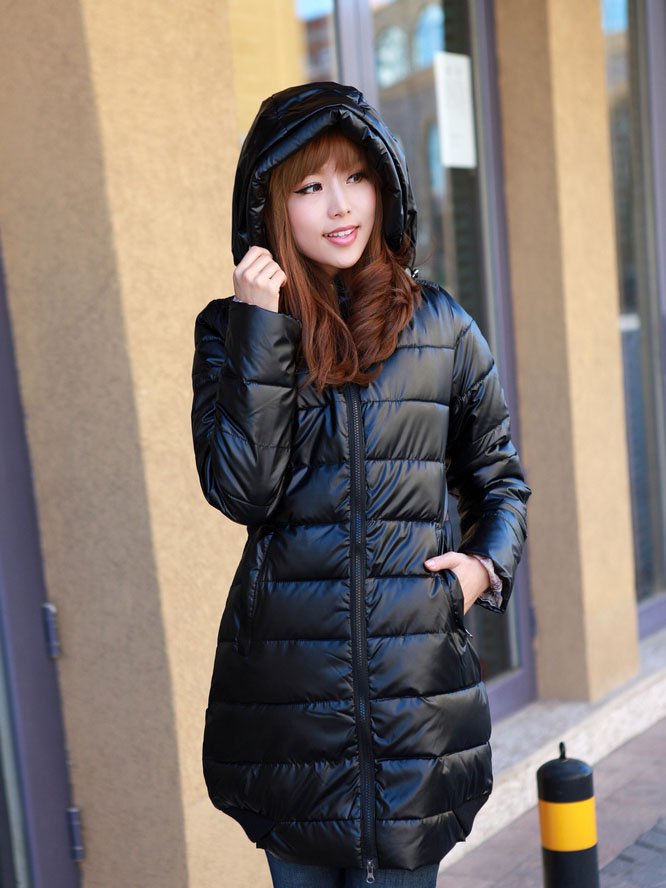 Free shipping ,women's Fashion medium-long  cotton-padded jacket Women slim cotton-padded jacket Femal cotton jacket