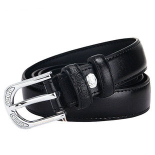 free shipping women's genuine leather strap fashion pin buckle belt