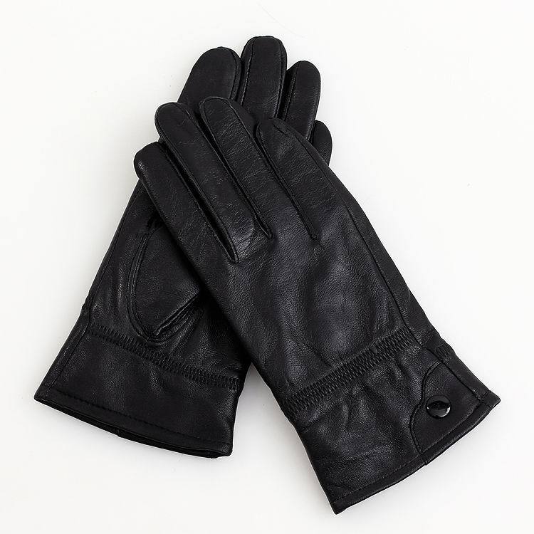 Free Shipping Women's Genunie Sheep Skin Leather Gloves  Winter Glove Keep Warm Glove