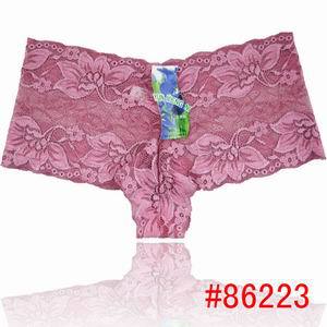 Free shipping!! Women's lace floral high-waisted Panties sexy lacy underwears free size colorful