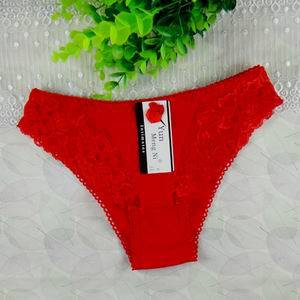 Free shipping!! Women's lace floral high-waisted Panties sexy lacy underwears free size colorful