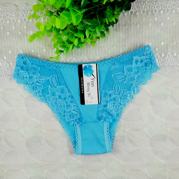 Free shipping!! Women's lace floral high-waisted Panties sexy lacy underwears free size colorful