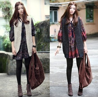 Free Shipping Women's long design cardigan women's sweater vest sweatercoat vest Wholesale price