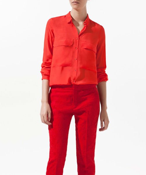 Free Shipping women's NEW WOMEN'S LONG SLEEVE POCKTES BASIC SHIRT /TOP SIZE S/M/L-drop shipping