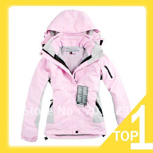 Free shipping women's Outdoor sport jackets ladies Waterproof breathable windproof 3 layer 2in1 Outdoor coat free shipping Y3887
