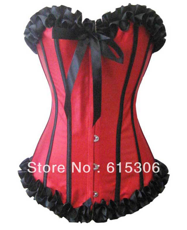 Free shipping! Women's Palace Sexy Lingerie Gothic Brocade Corset Noble luxury tights wholesale or retail