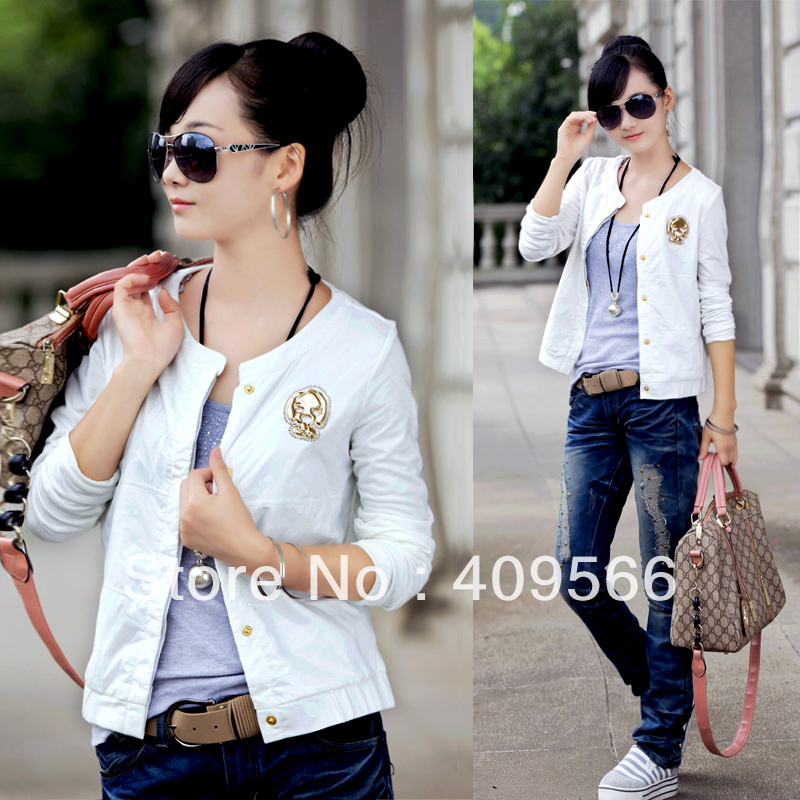 FREE SHIPPING women's short jacket spring and autumn casual cardigan coat