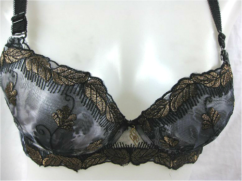 Free shipping Women's underwear bra with black wire