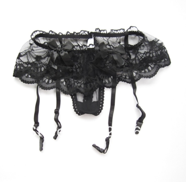 FREE SHIPPING  women's underwear, fashion transparent lace  sexymini thong