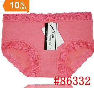 FREE SHIPPING!! Women's underwear lacy underwear  women's fashional briefs lage size high elastic colorful