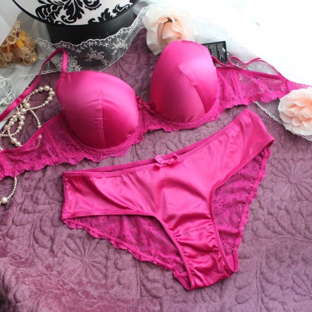 Free shipping!Women's Underwear satin fabric breathable bra thin cup shaping large cd cup