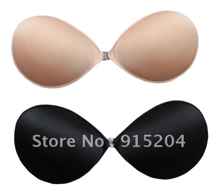 Free shipping Women Sexy leopard Invisible Self-Adhesive Strapless Backless lady's Silicone Bra Size ABCD Cup B2