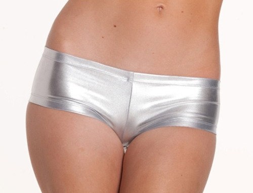 Free Shipping Women Women's Sexy Shiny PVC Spandex Low Waist Underwear Boxer Pantie Brief Lady panties Lingerie 427