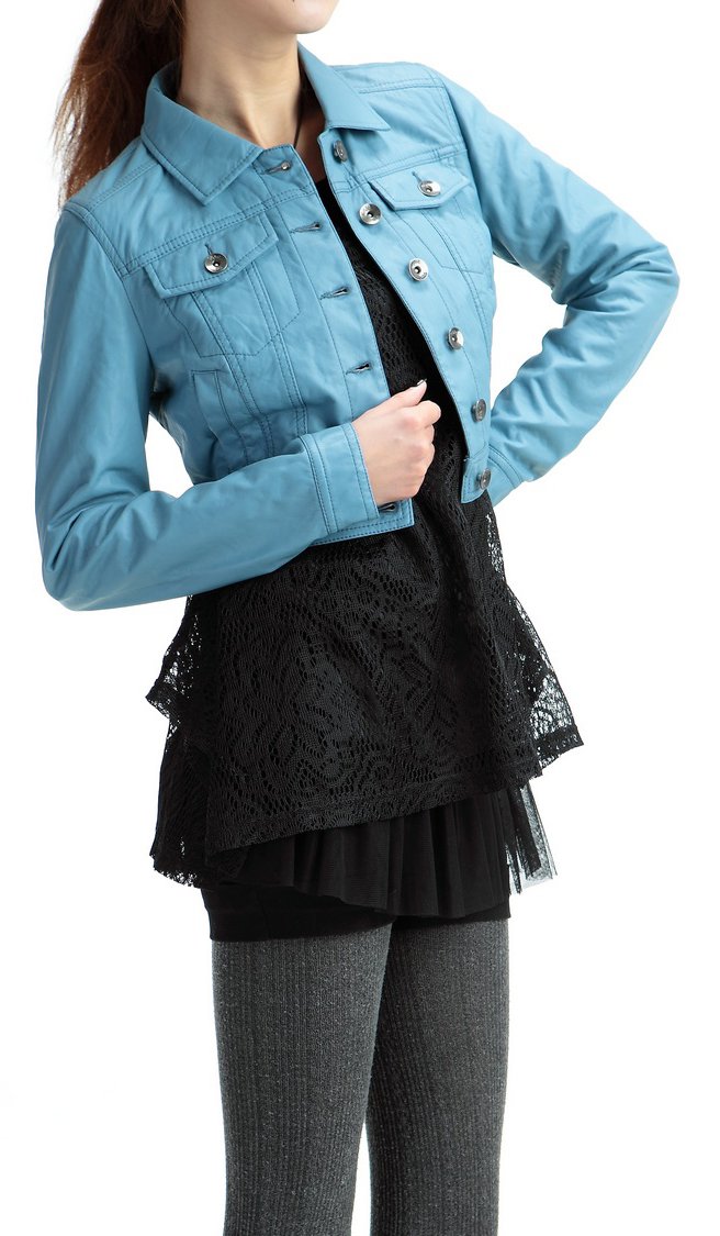 Free shipping womens pu camel casual jacket synthetic leather jacket coat