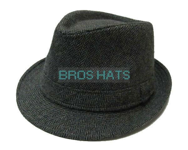 [FREE SHIPPING] Wool&Cotton Adult Fedora Hat winter hat /MJ012