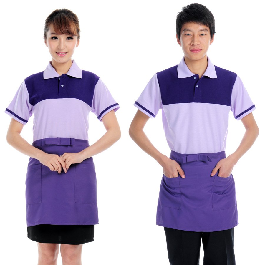 Free shipping Work wear summer short-sleeve work wear apron