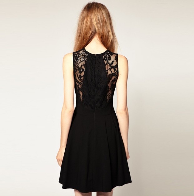 free shipping zar* spring summer new fashion elegant temperament lovely lady/woman lace waist dress ft181