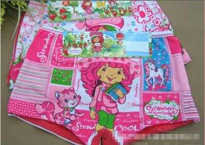 Free shipping12pcs/ Strawberry girl children underwear / foreign trade children's underwear /cartoon girls cotton underwear/y195