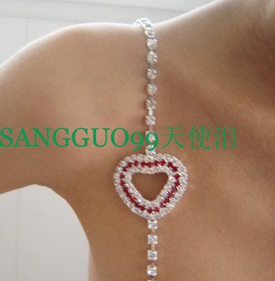 Free Shippingh ,1 pcs, crystal bra strap rhinestone bra shoulder strap  Classic Fashion Shoulder Bra Strap Crystal Rhinestone