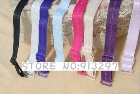 free shippingLadies fashion Sexy Style ADJUSTABLE BRA BELT SHOULDER STRAP multi color available simple desgin Good Quality
