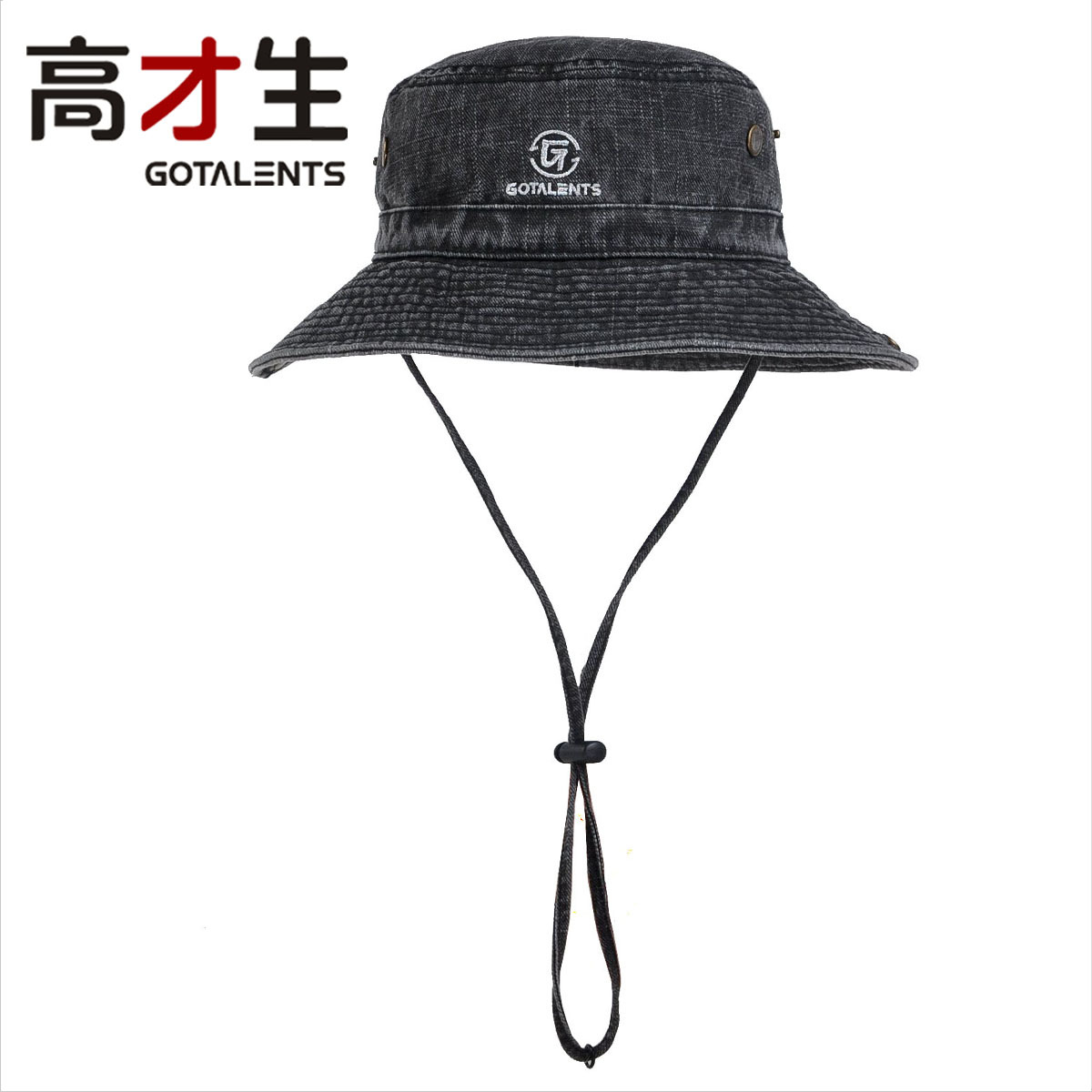 Free shippng 100% cotton summer sunbonnet fishing sun hat large brim bucket hat