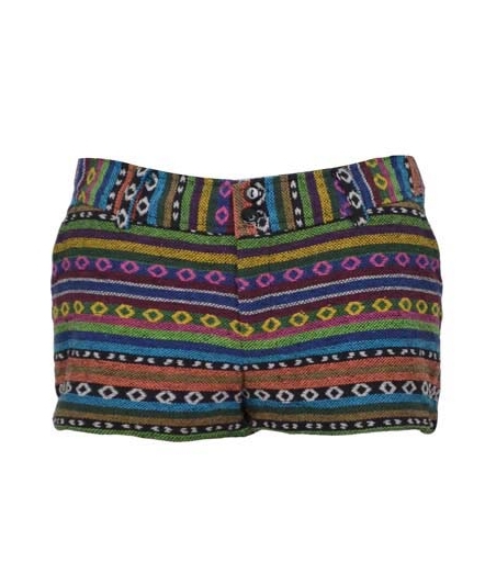 Free  shoping  Fashion ethnic patterns ultra-shorts.  TB 2476