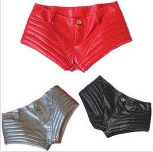Free  shoping Woman fashion tights super shorts.Mini shorts.PU shorts TB 2230