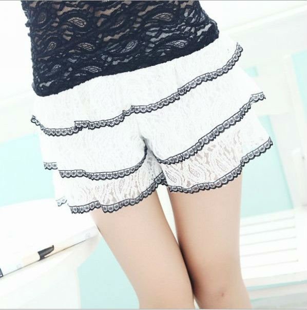 Free shopping,2012 new arrival aesthetic restore ancient ways lace safety shorts hot shorts.