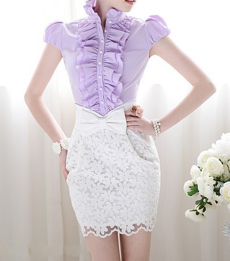 Free shopping 2013 summer slim elegant ruffle stand collar bubble short-sleeve women's shirt,Blouses