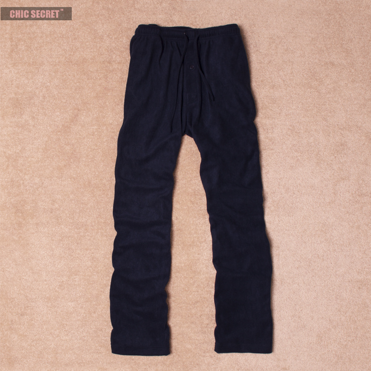 free shopping Trousers ultra soft and comfortable polar fleece fabric pajama pants lounge pants at home pants male hot sales