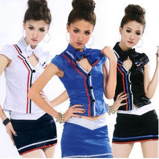 free sipping! Stewardess uniforms professional set beauty clothing technicalness service tooling sauna, ms. service