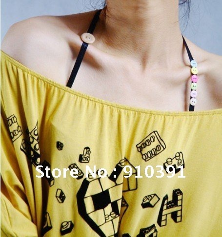 FreeShip,7pcs mix color buttons sexy bra strap,underwear baldric,shoulder belt,DIY bra gallus,Underwear aglet,bra accessory