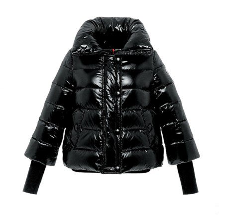 Freeship Designer women Short jackets branded Down coats Rib Sleeve Turtleneck Real Feather Fur coat for Winter Waterproof Black