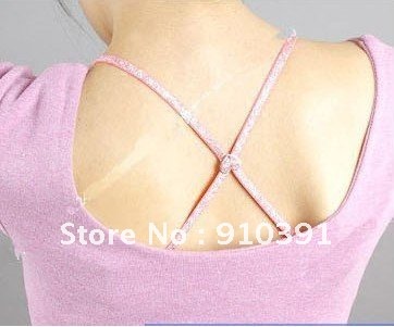 FreeShip,heart buckle,2pcs cross bra strap,sexy underwear baldric,shoulder belt,DIY bra gallus,Underwear aglet,bra accessory