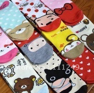 Freeshipping (10pieces/lot) Super cute cartoon socks / boat socks / socks / stockings factory direct supply