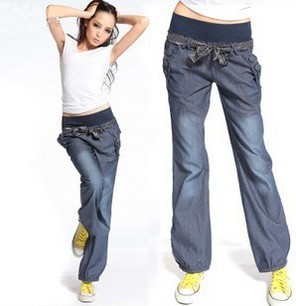 Freeshipping 2013 women beam port baggy jeans women loose jeans patnts