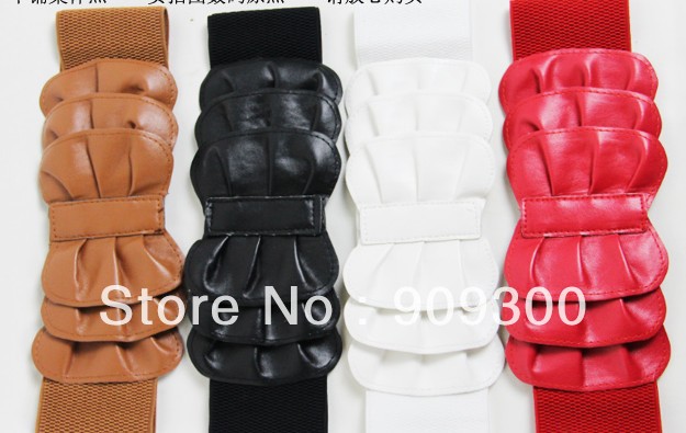 Freeshipping  2013.women fashion layers leather belts fashion design for women